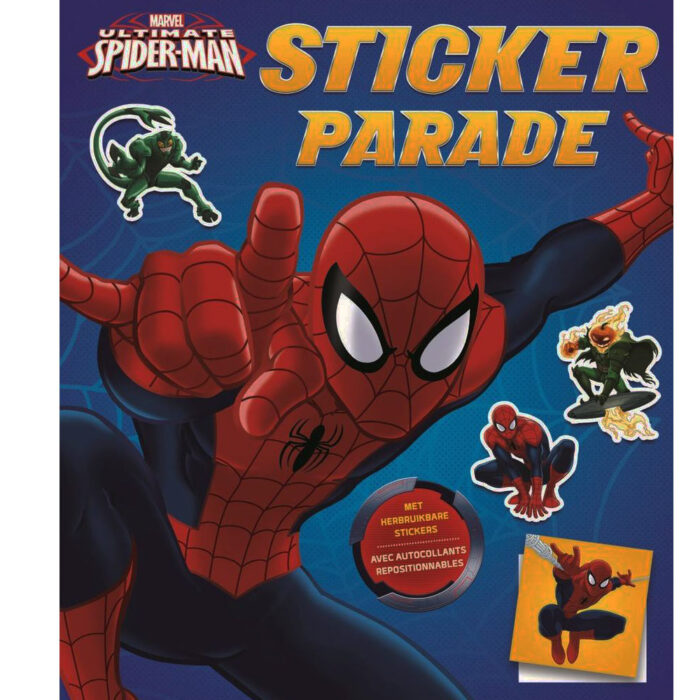 Spiderman Stickerboek