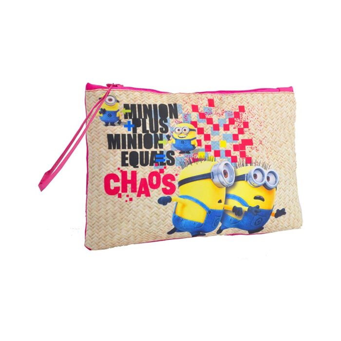 Minions Toilettas 16x 24cm met Ritssluiting