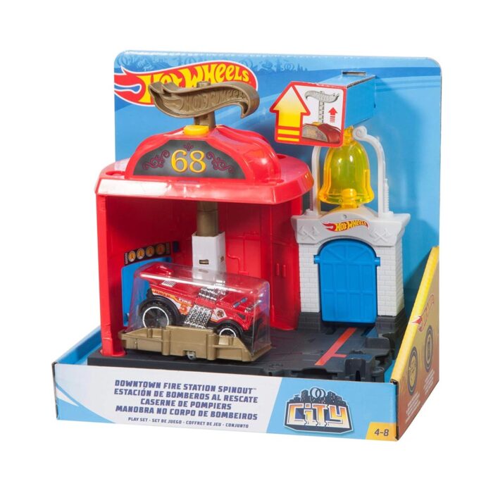 Hot Wheels Fire Station Spinout