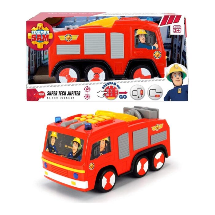 Brandweerman Sam Super Tech Jupiter. De Ultieme Brandweerwagen