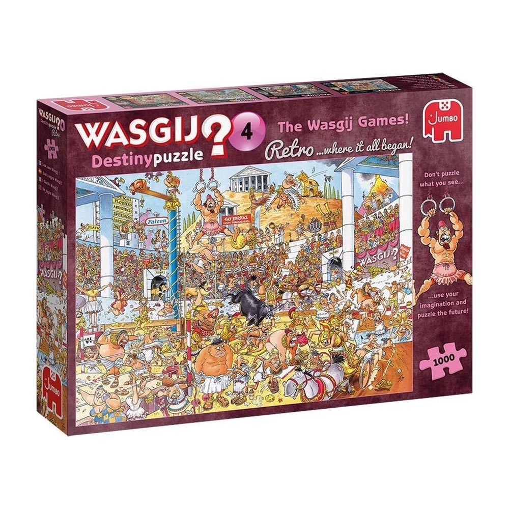 Wasgij Destiny Puzzel - De Wasgij Spelen (1000 stukjes) - Tunesstore Speelgoed Groothandel en in Borne
