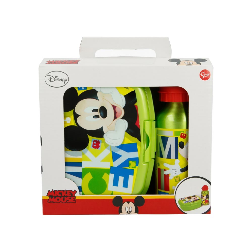 vogel Vervuild machine Mickey Mouse Lunchset - Tunesstore Speelgoed Groothandel en Winkel in Borne