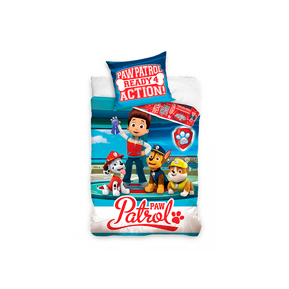 Paw Patrol Dekbedovertrek Ready Action - Tunesstore Groothandel en Winkel in