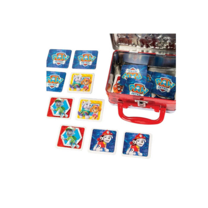 Paw Patrol Geheugenspel in Mini koffer