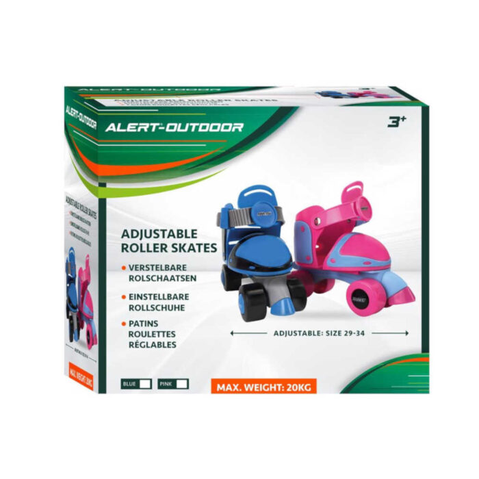 Verstelbare Rolschaatsen mt. 29 -34 Blauw