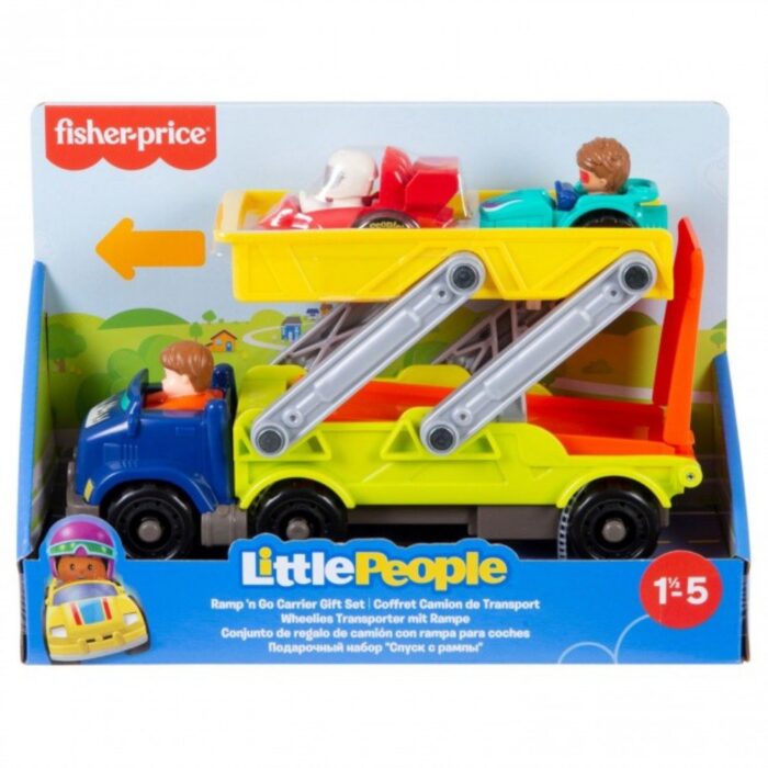 Fisher Price Little People - Ramp 'n Go Carrier Gift Set