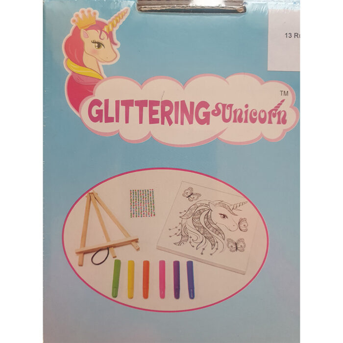 Glittering Unicorn tekenset - Afbeelding 4