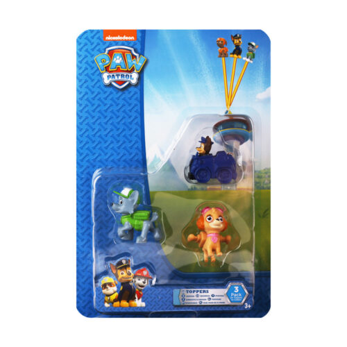 Paw Patrol Taart of potlood toppers