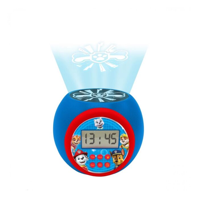 Paw Patrol Ronde Projector wekker