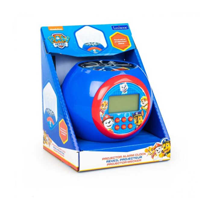 Paw Patrol Ronde Projector wekker - Afbeelding 2