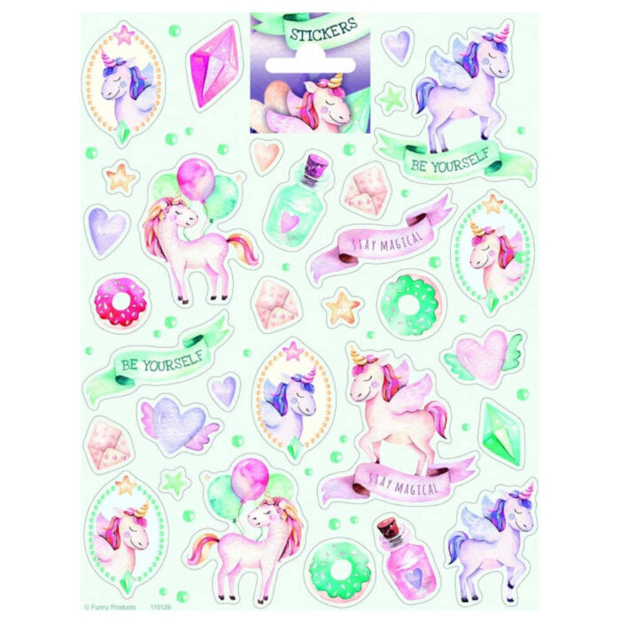Unicorn Stickers XL