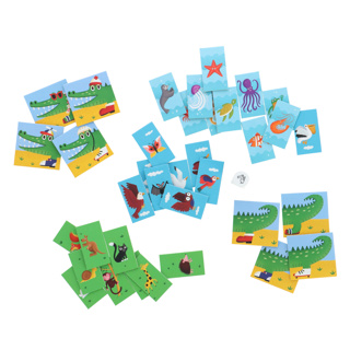 Piatnik Kroko Loko – Gioco Da Tavolo Per Bambini 4+ Con Coccodrillo Che Si Allunga, Memo Cubo