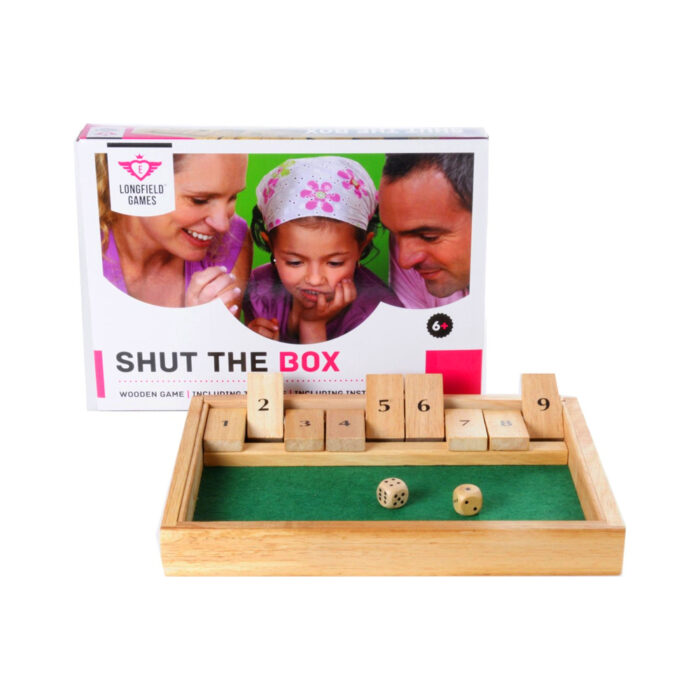 Lonfield Shut The Box Houten Gezelschapsspel