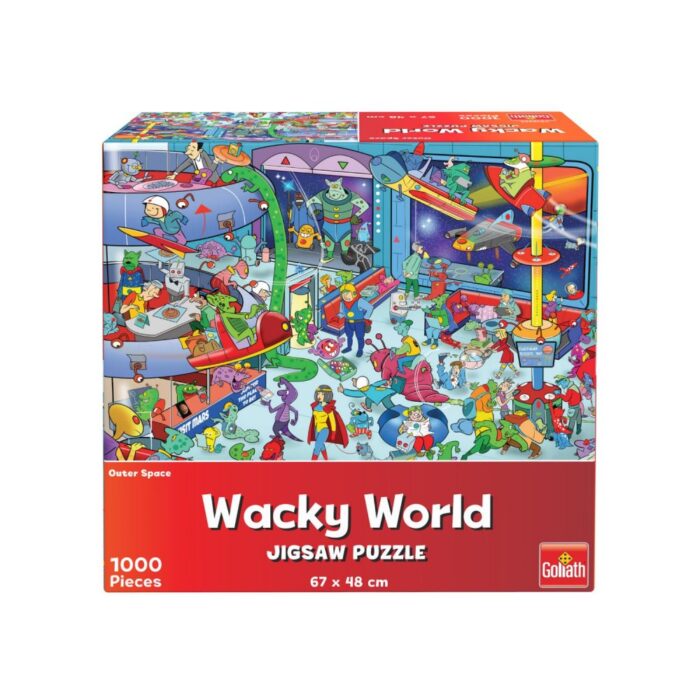 Puzzel Wacky World Outerspace