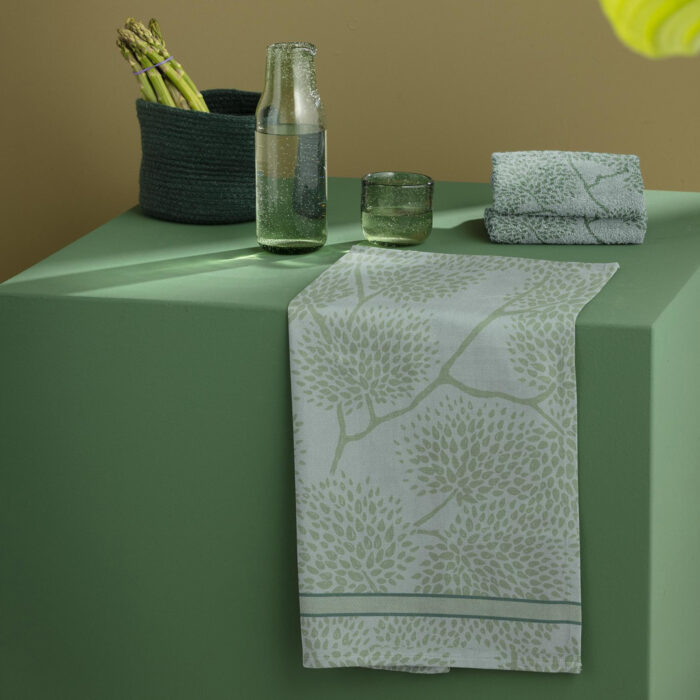 DDDDD theedoek trees 60x65 green - Afbeelding 3