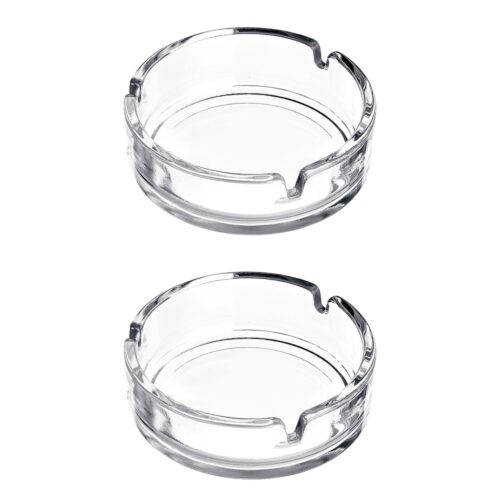 Asbak Glas - 2 Stuks