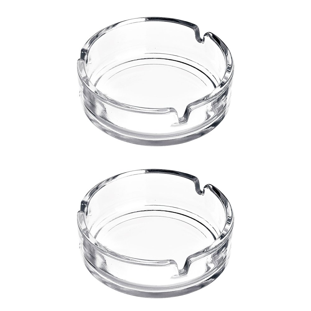 Asbak Glas - 2 Stuks