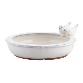 Esschert Design - Vogelbad Keramiek Rond Assorti - Afbeelding 2