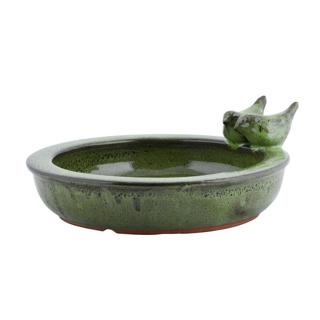 Esschert Design - Vogelbad Keramiek Rond Assorti - Afbeelding 3