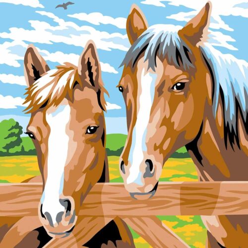 Schilderen Op Nummer Paar