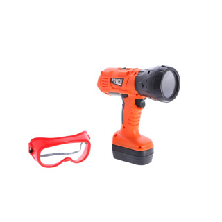 Powerrrr - Gereedschap Lamp Met Bril B/O - Afbeelding 2