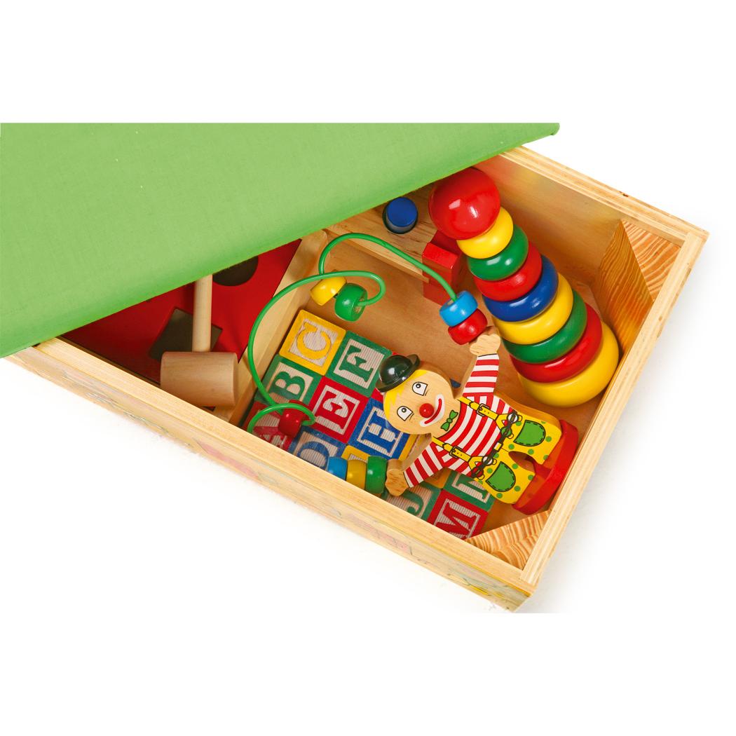 Houten speelkist - Afbeelding 2