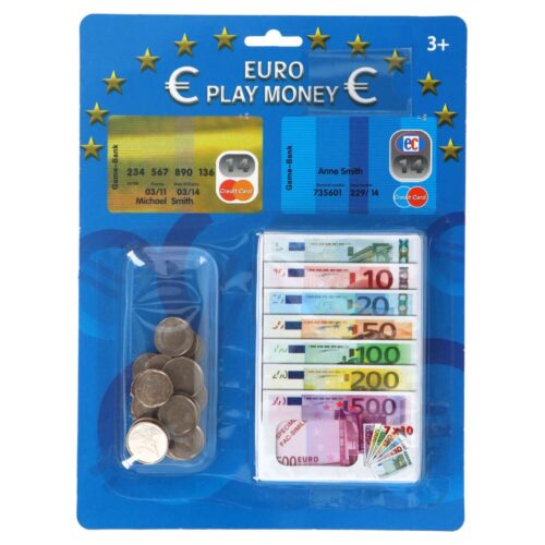Speelgeld Set - Munten En Biljetten