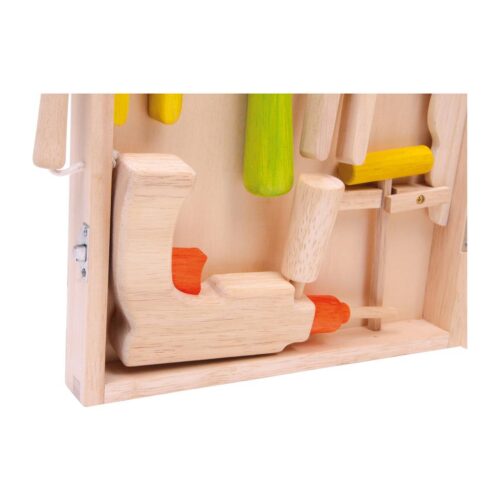 Houten gereedschapskoffer