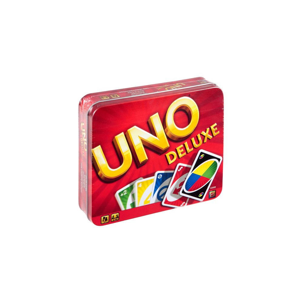 Spel Uno Deluxe In Opberg