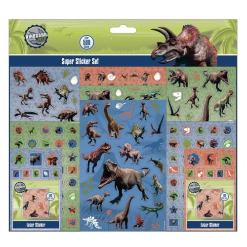 Super Sticker Set Dinosaur Life