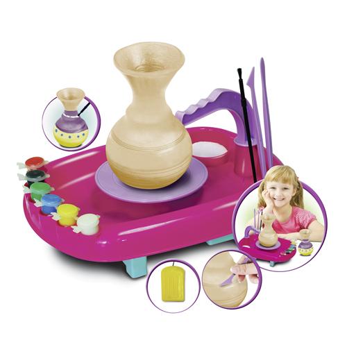 Boetseer Draaimachine Kleiset Roze