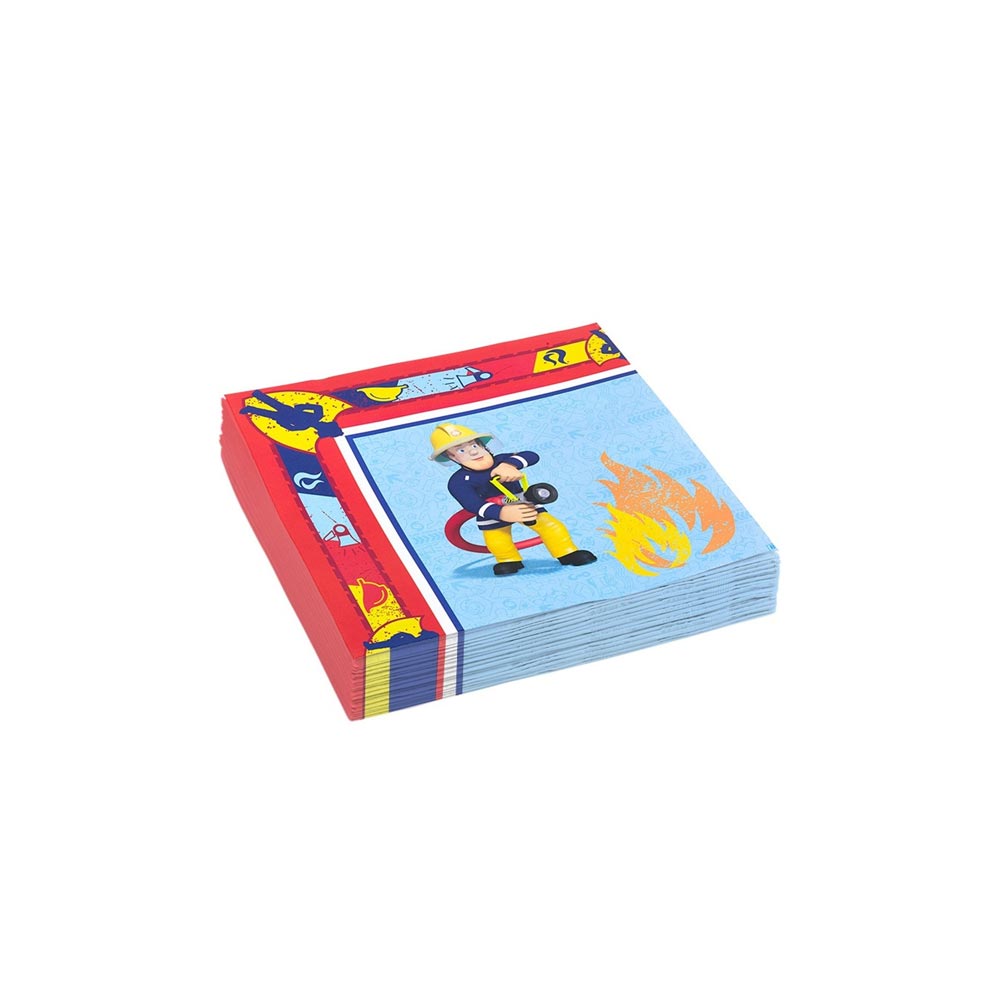 Brandweerman Sam servetten 20 stuks