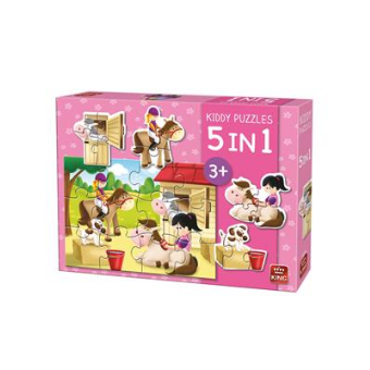 Kiddy Puzzles 5 in 1