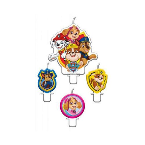 Paw Patrol Verjaardagskaarsen - Taartkaarsjes