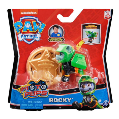 Paw Patrol Rocky pop-up backpack moto