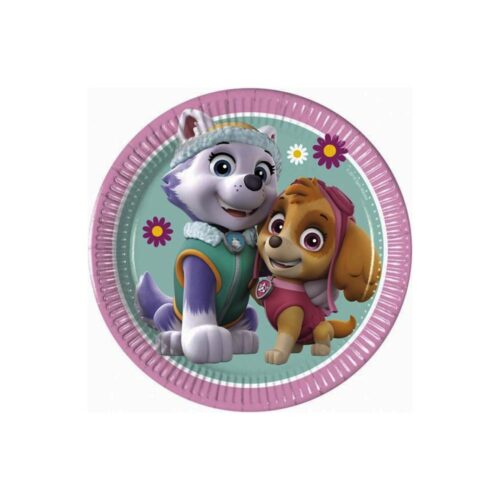 Paw Patrol Gebaksbordjes Roze