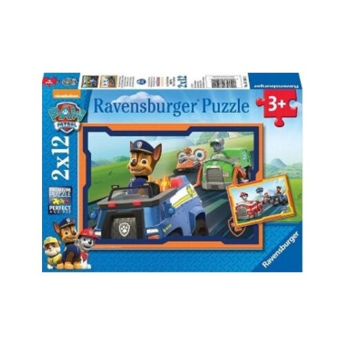 Paw Patrol Puzzel Actie 2X12 stukjes