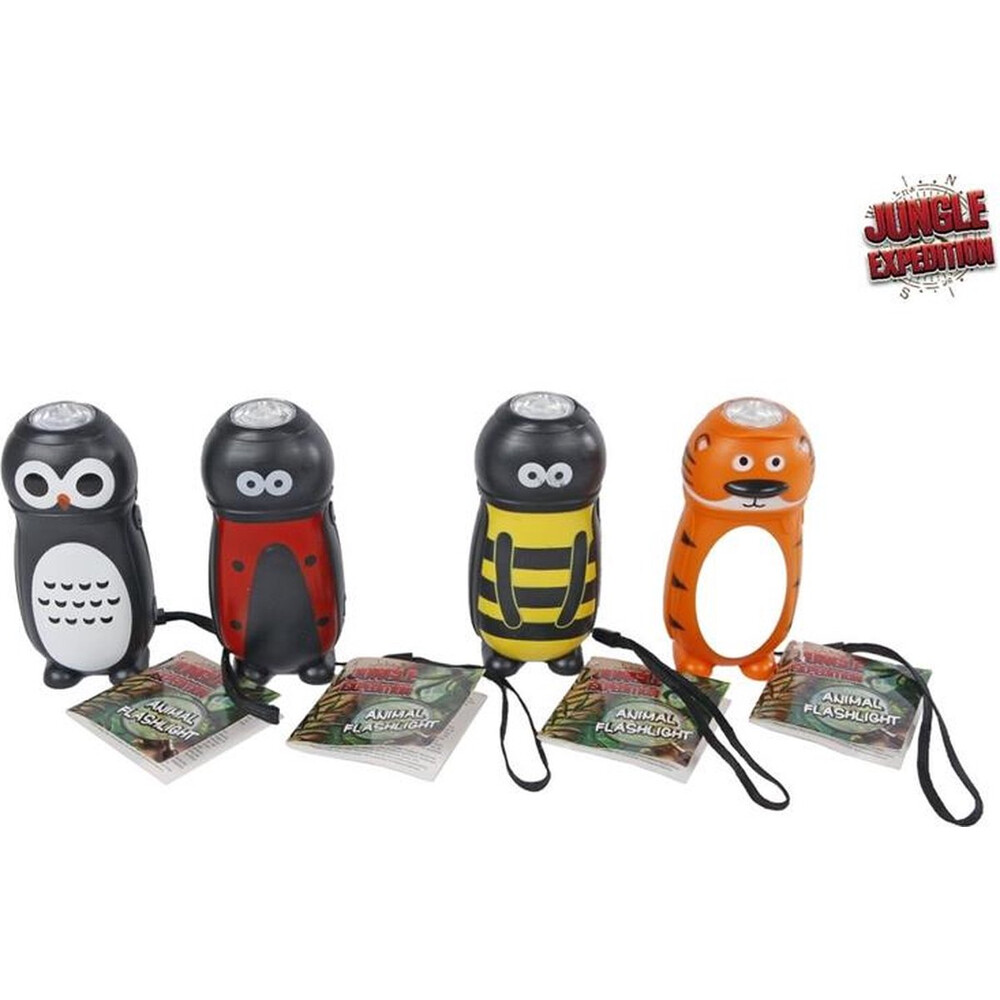 Jungle Expedition dieren zaklamp / knijpkat