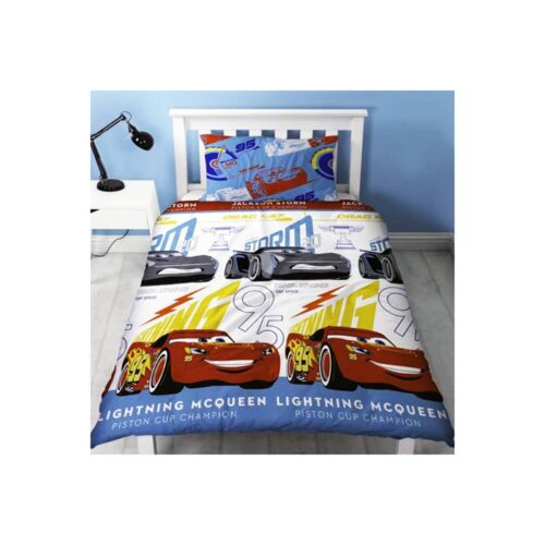 Cars 3 Dekbedovertrek Dubbelzijdig