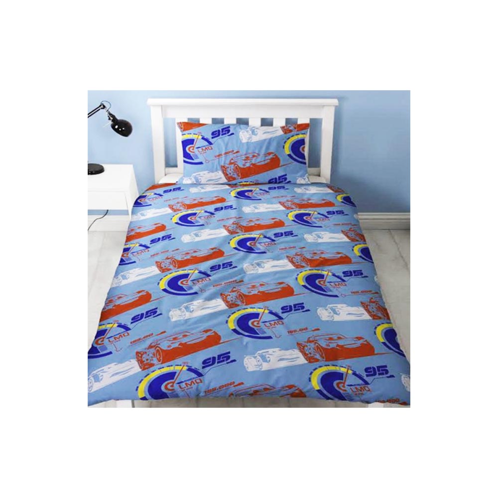 Cars 3 Dekbedovertrek Dubbelzijdig - Afbeelding 2