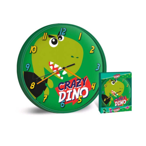 Dino - Crazy Dino Wandklok