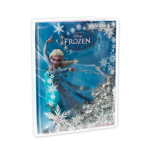 Frozen Dagboek met "vallende sneeuwvlokken"