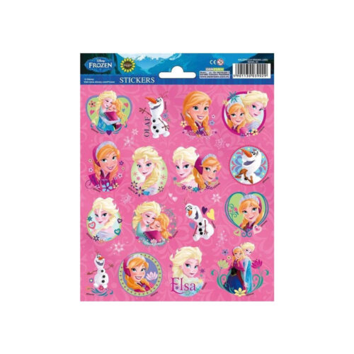 Frozen stickervel met 16 stickers