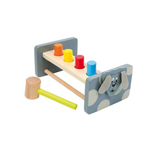 Houten Hamerbank - hond