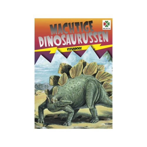 Kleurboek Machtige Dinosaurussen