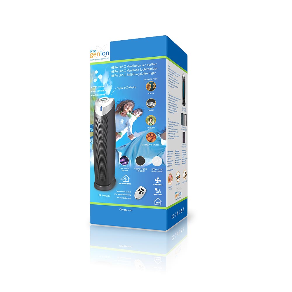 Ventilatie luchtreiniger PR-940UV - Afbeelding 3