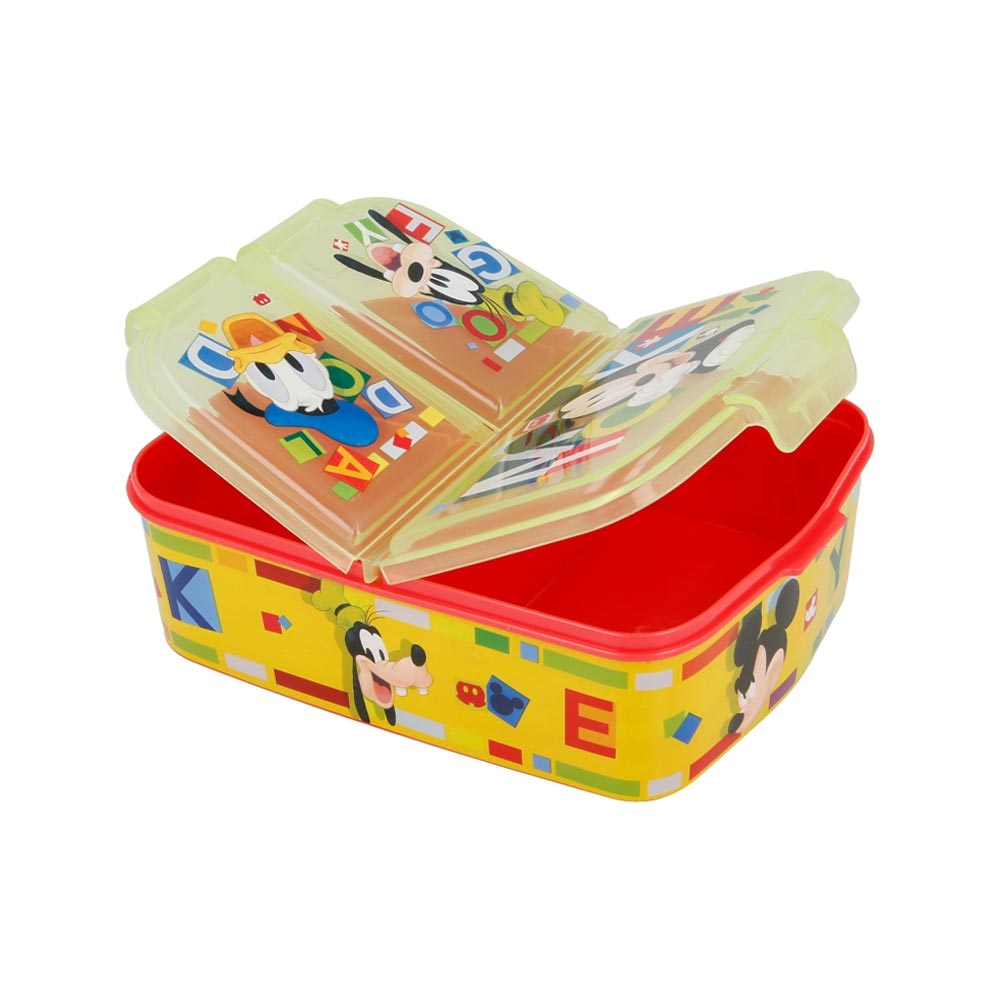 Mickey Mouse Broodtrommel met 3 vakken - Afbeelding 2