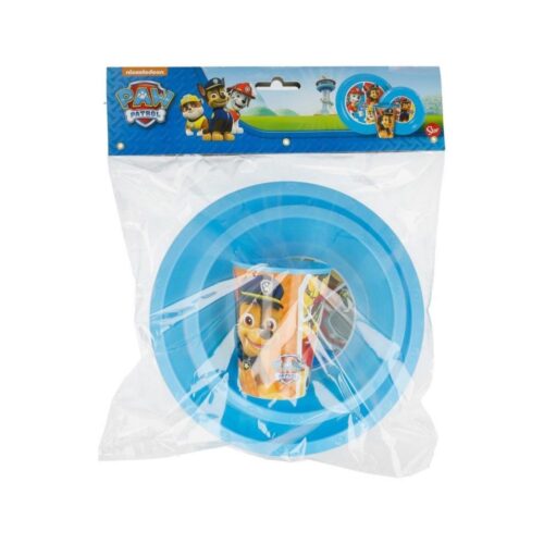 Paw Patrol Eetset Blauw