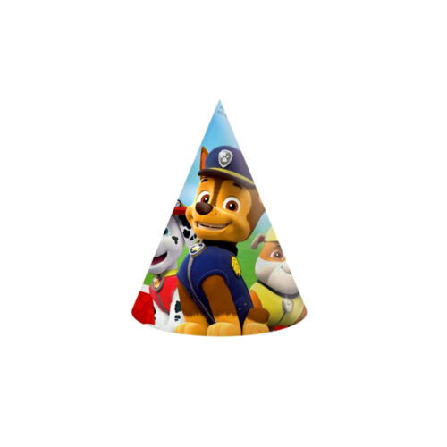 Paw Patrol 6 feesthoedjes