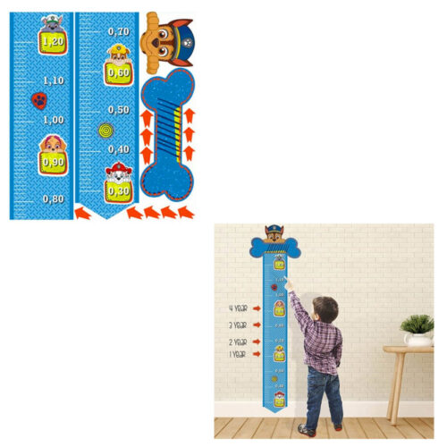 Paw Patrol groeimeter muursticker 120 cm